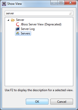 Server Views Server Views in Eclipse